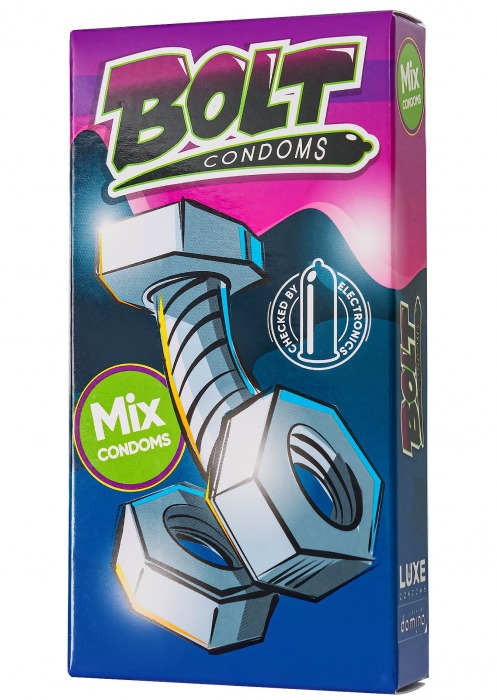 Набор презервативов Bolt Condoms - Luxe - купить с доставкой в Одинцово