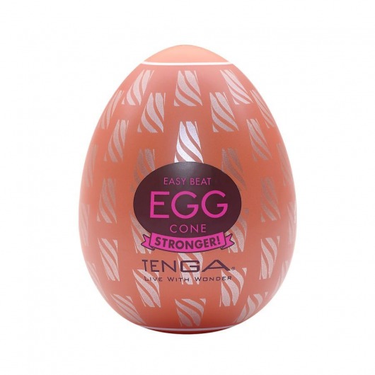 Мастурбатор-яйцо Tenga Egg Cone - Tenga - в Одинцово купить с доставкой