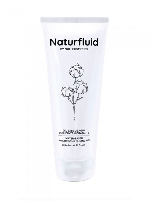 Экстраскользкий лубрикант на водной основе Nuei Naturfluid - 200 мл. - Nuei cosmetics - купить с доставкой в Одинцово