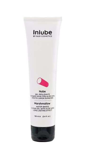 Лубрикант на водной основе Nuei Inlube с алоэ вера и ароматом маршмеллоу -100 мл. - Nuei cosmetics - купить с доставкой в Одинцово