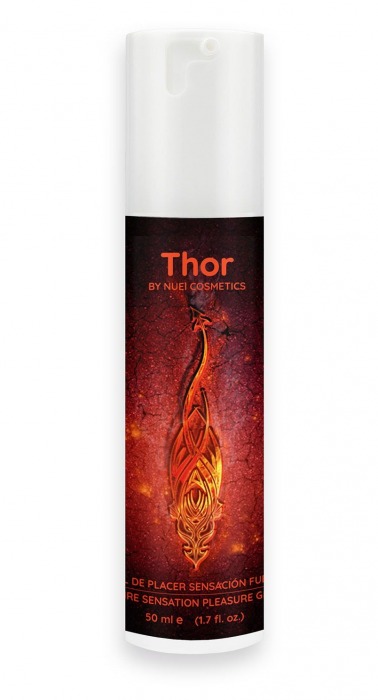 Возбуждающий унисекс гель Thor Fire Gel - 50 мл. - Nuei cosmetics - купить с доставкой в Одинцово