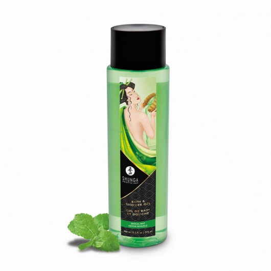 Гель для душа Sensual Mint с ароматом мяты - 370 мл. -  - Магазин феромонов в Одинцово