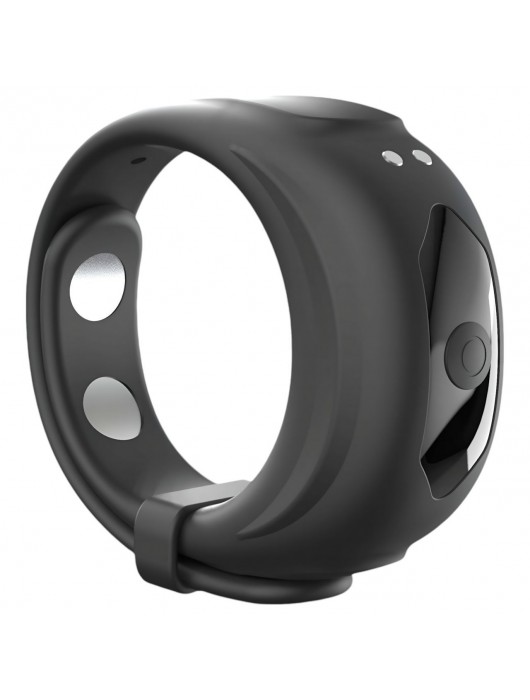 Черное эрекционное виброкольцо Fit Vibe Ring - Dorcel - в Одинцово купить с доставкой