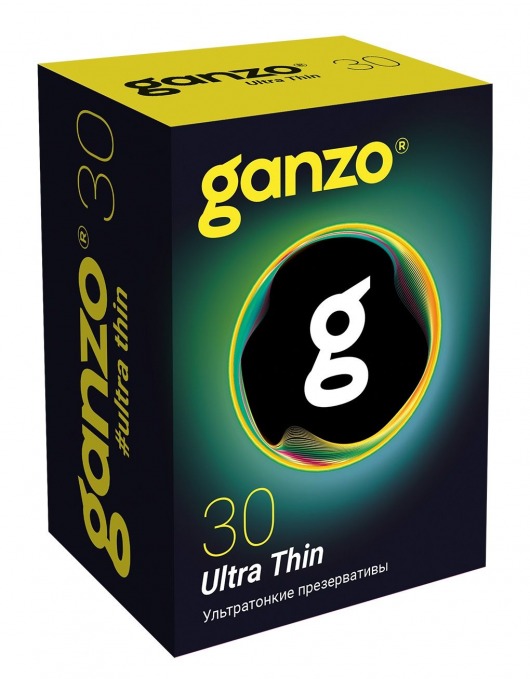 Супертонкие презервативы Ganzo Ultra thin - 30 шт. - Ganzo - купить с доставкой в Одинцово