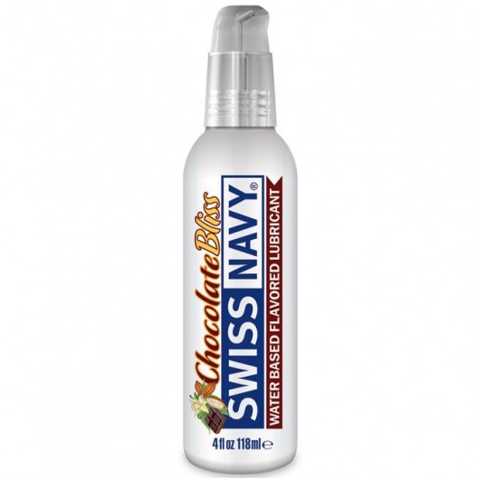 Лубрикант с ароматом шоколада Swiss Navy Chocolate Bliss Lube - 118 мл. - Swiss navy - купить с доставкой в Одинцово