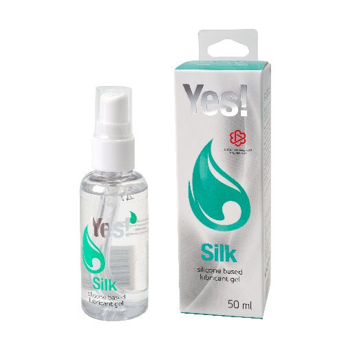 Силиконовая гипоаллергенная вагинальная смазка Yes Silk - 50 мл. - Sitabella - купить с доставкой в Одинцово