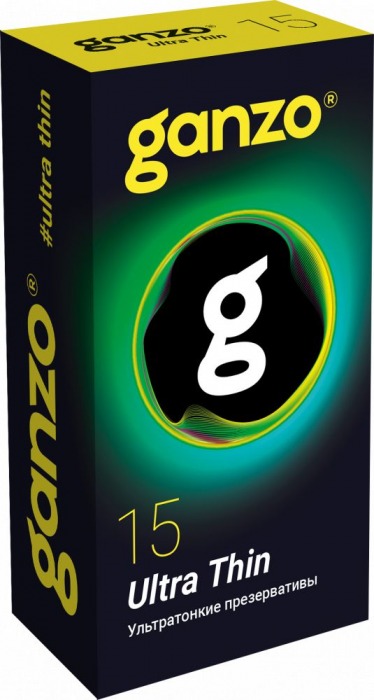 Прозрачные ультратонкие презервативы Ganzo Ultra thin - 15 шт. - Ganzo - купить с доставкой в Одинцово