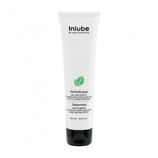 Водный лубрикант Nuei Inlube с алоэ вера и ароматом мяты - 100 мл. - Nuei cosmetics - купить с доставкой в Одинцово