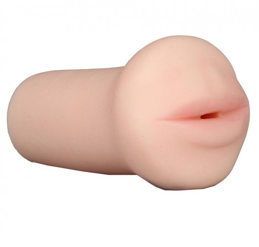 Нежный мастурбатор-ротик REALSTUFF 5INCH MASTURBATOR BJ - Dream Toys - в Одинцово купить с доставкой