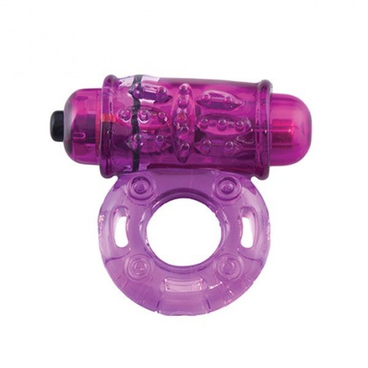 Фиолетовое эрекционное виброкольцо OWOW PURPLE - Screaming O - в Одинцово купить с доставкой
