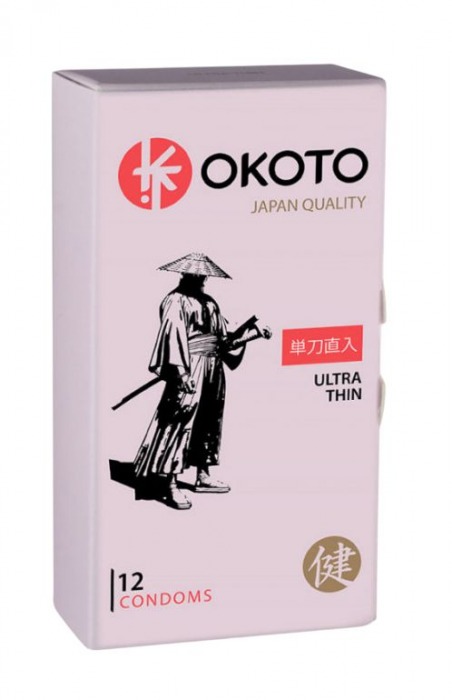 Тонкие презервативы OKOTO Ultra Thin - 12 шт. - Sitabella - купить с доставкой в Одинцово