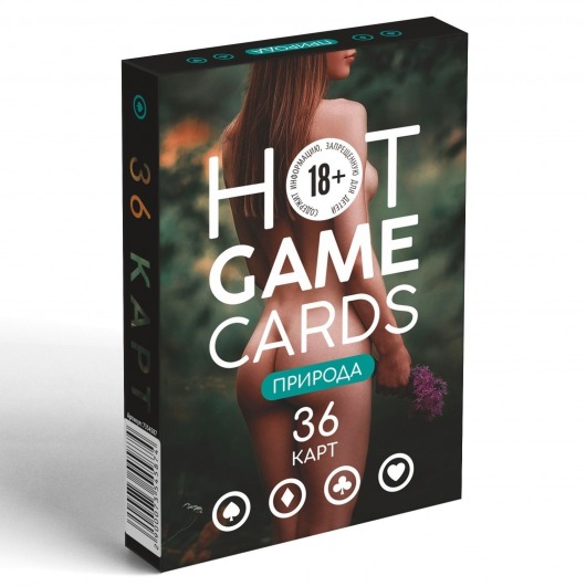 Игральные карты Hot Game Cards «Природа» - Сима-Ленд - купить с доставкой в Одинцово