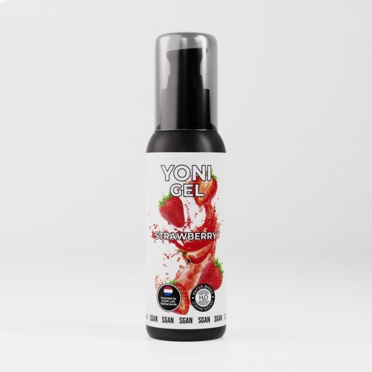 Лубрикант для орального секса SGAN со вкусом клубники - 100 мл. - SGAN - купить с доставкой в Одинцово