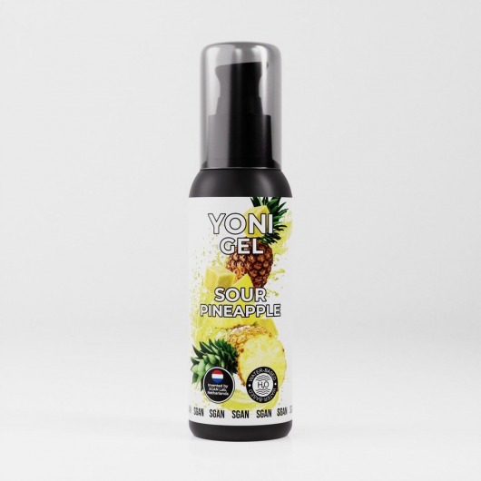 Лубрикант для орального секса SGAN со вкусом кислого ананаса - 100 мл. - SGAN - купить с доставкой в Одинцово