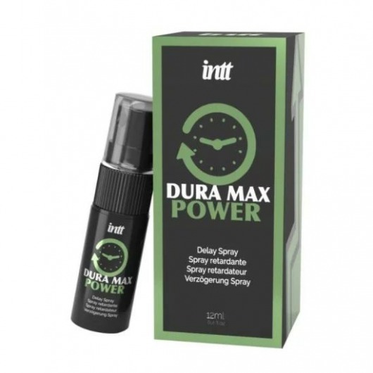 Пролонгирующий спрей Dura Max - 12 мл. - INTT - купить с доставкой в Одинцово