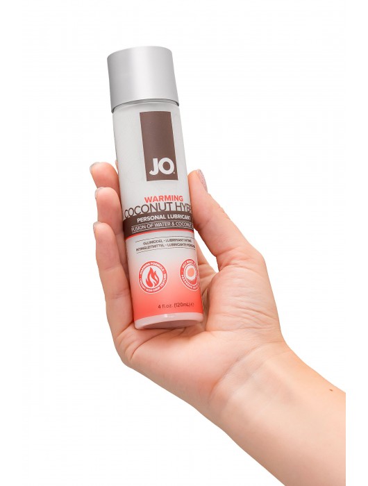 Водно-масляный лубрикант с разогревающим эффектом Hybrid Lubricant WARMING - 120 мл. - System JO - купить с доставкой в Одинцово