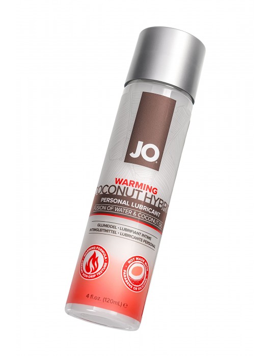 Водно-масляный лубрикант с разогревающим эффектом Hybrid Lubricant WARMING - 120 мл. - System JO - купить с доставкой в Одинцово