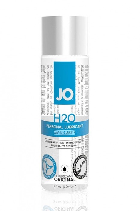 Нейтральный лубрикант на водной основе JO Personal Lubricant H2O - 60 мл. - System JO - купить с доставкой в Одинцово