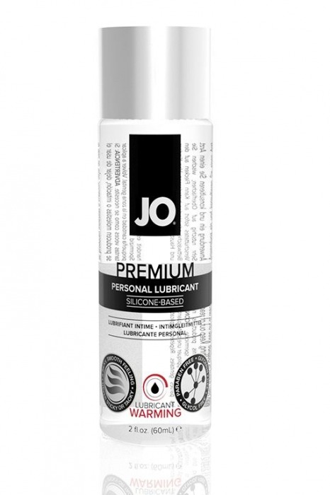 Возбуждающий лубрикант на силиконовой основе JO Personal Premium Lubricant  Warming - 60 мл. - System JO - купить с доставкой в Одинцово