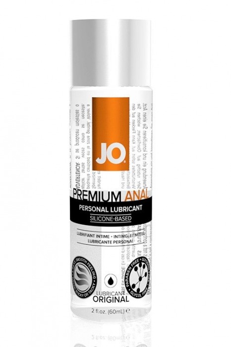 Анальный лубрикант на силиконовой основе JO Anal Premium - 60 мл. - System JO - купить с доставкой в Одинцово