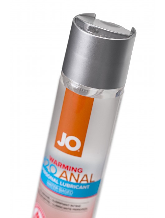 Анальный согревающий лубрикант на водной основе JO Anal H2O Warming - 120 мл. - System JO - купить с доставкой в Одинцово