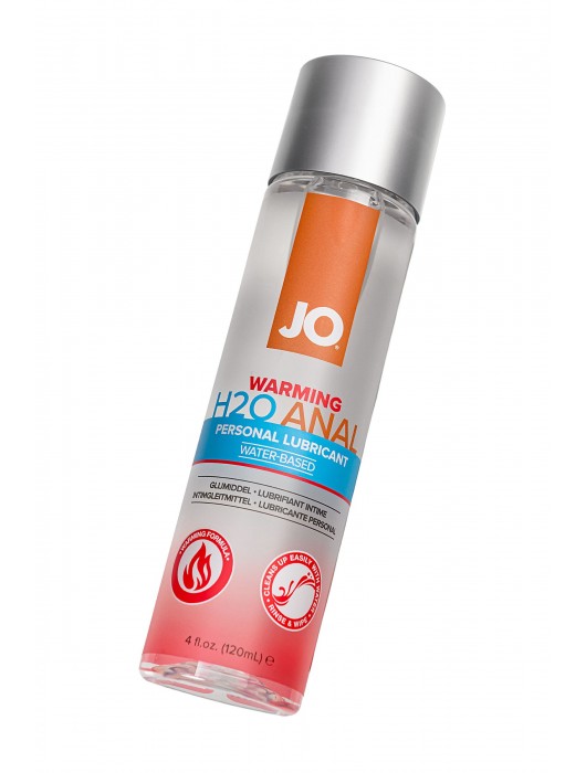 Анальный согревающий лубрикант на водной основе JO Anal H2O Warming - 120 мл. - System JO - купить с доставкой в Одинцово