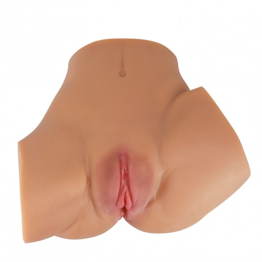 Карамельный мастурбатор-полуторс Emilia с вибрацией - Baile - в Одинцово купить с доставкой