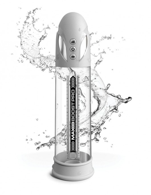 Белая вакуумная автоматическая помпа Max Boost Pro Flow - Pipedream - в Одинцово купить с доставкой