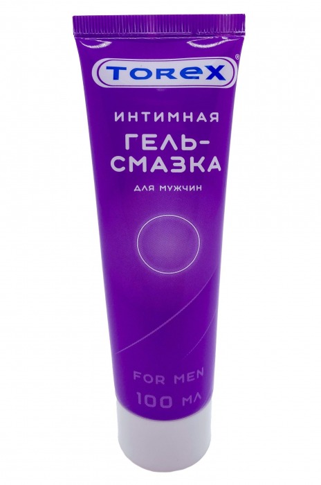 Гель-смазка на водной основе For Men - 100 мл. - Torex - купить с доставкой в Одинцово