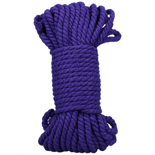 Фиолетовая верёвка для связывания и фиксации Bind Tie - 15,24 м. - Doc Johnson - купить с доставкой в Одинцово