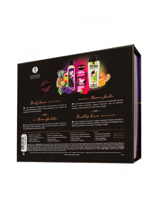 Подарочный набор Fruity Kisses из 3 предметов - Shunga - купить с доставкой в Одинцово