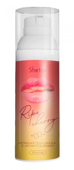 Интимная гель-смазка Shefox Premium «Спелая вишня» - 50 мл. - Shefox - купить с доставкой в Одинцово