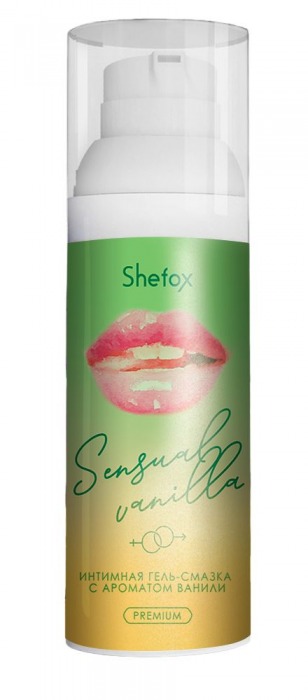 Интимная гель-смазка Shefox Premium «Чувственная ваниль» - 50 мл. - Shefox - купить с доставкой в Одинцово
