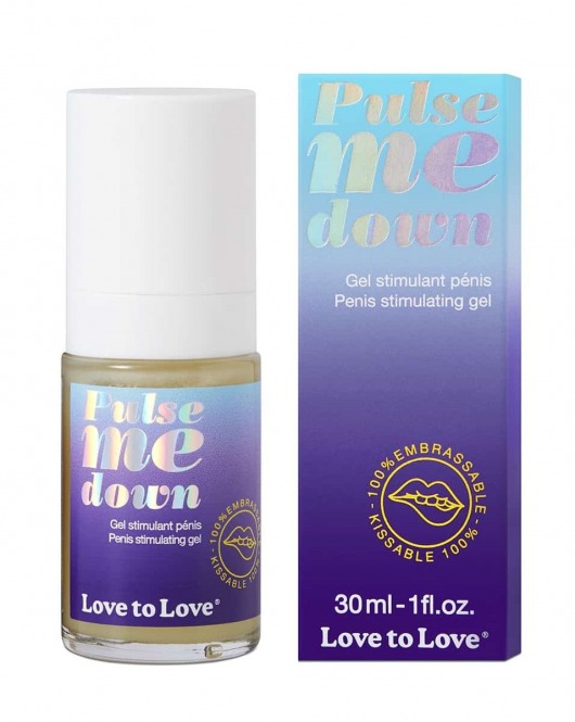 Стимулирующий гель для пениса Pulse Me Down - 30 мл. - Love to Love - купить с доставкой в Одинцово