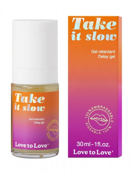 Пролонгирующий гель для мужчин Take It Slow - 30 мл. - Love to Love - купить с доставкой в Одинцово