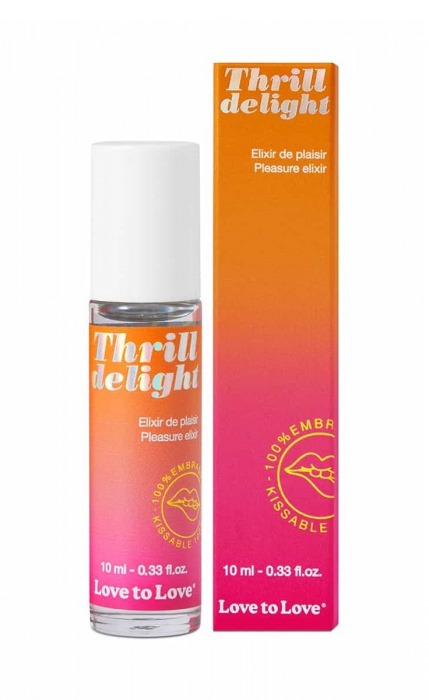 Возбуждающий гель Thrill Delight - 10 мл. - Love to Love - купить с доставкой в Одинцово