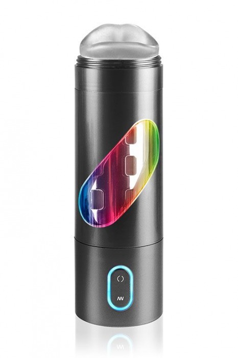 Перезаряжаемый мастурбатор-ротик Extreme Toyz Rechargeable Roto-Bator Mouth - Pipedream - в Одинцово купить с доставкой