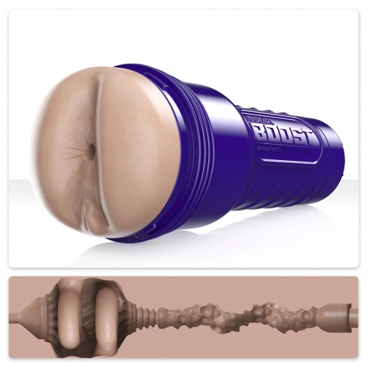 Телесный мастурбатор-анус Fleshlight Boost Blast Female - Fleshlight - в Одинцово купить с доставкой
