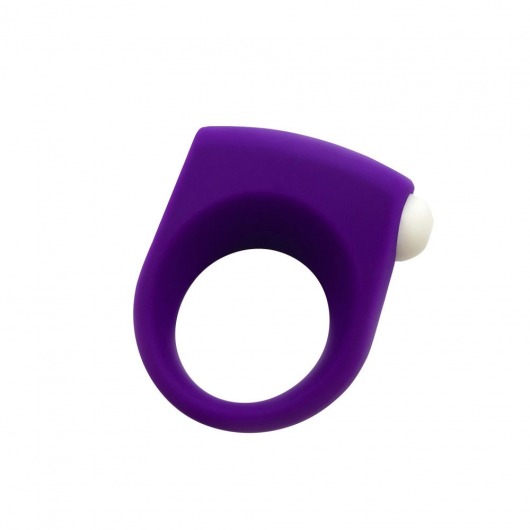 Фиолетовое эрекционное кольцо Puggle Vibrating Ring with Bullet - Adrien Lastic - в Одинцово купить с доставкой