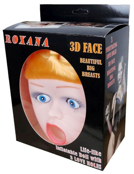 Надувная секс-кукла Roxana 3D - Boys of Toys - в Одинцово купить с доставкой