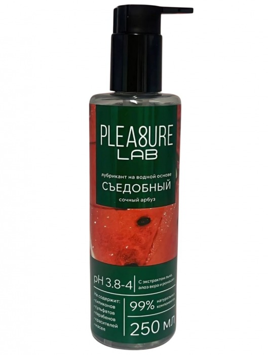 Лубрикант на водной основе Pleasure Lab с ароматом арбуза - 250 мл. - Pleasure Lab - купить с доставкой в Одинцово