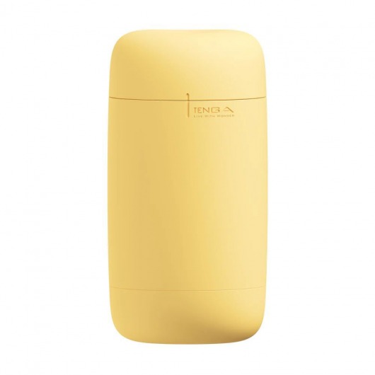 Желтый мастурбатор Tenga Puffy - Tenga - в Одинцово купить с доставкой
