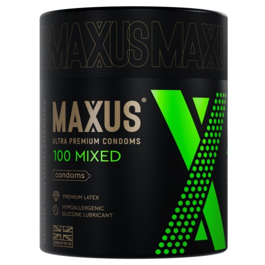 Презервативы MAXUS Mixed - 100 шт. - Maxus - купить с доставкой в Одинцово