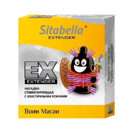 Стимулирующая насадка Sitabella Extender  Воин Масаи - Sitabella - купить с доставкой в Одинцово