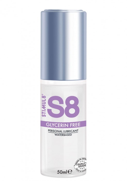 Лубрикант на водной основе S8 Glycerin Free без глицерина - 50 мл. - Stimul8 - купить с доставкой в Одинцово