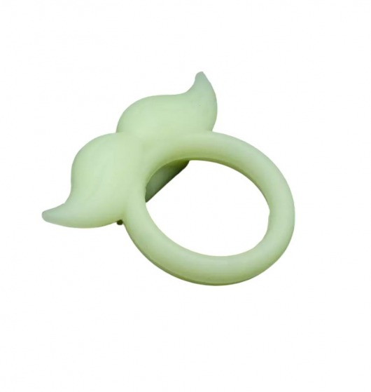 Люминесцентное эрекционное виброкольцо Hipster - Clara Morgane - в Одинцово купить с доставкой