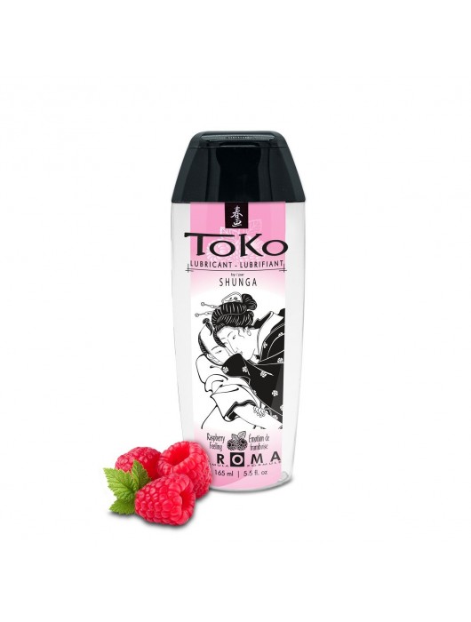 Интимная смазка TOKO Aroma Raspberry Feeling с ароматом малины - 165 мл. - Shunga - купить с доставкой в Одинцово
