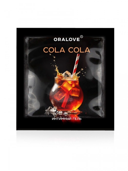 Саше съедобной оральной смазки OraLove с ароматом колы - 3 гр. - Биоритм - купить с доставкой в Одинцово