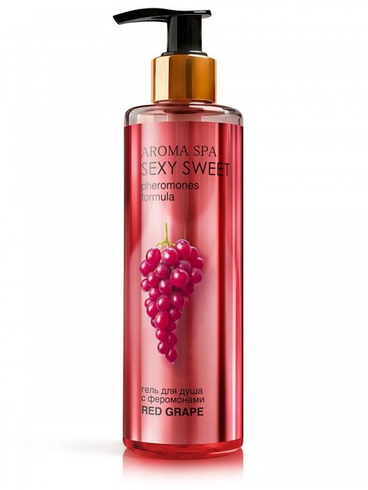 Гель для душа с феромонами и ароматом винограда Red Grape - 200 мл. -  - Магазин феромонов в Одинцово