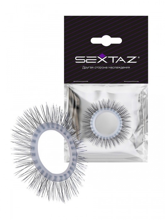 Круглое эрекционное кольцо с «ресничками» - Sextaz - в Одинцово купить с доставкой